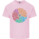 Gym Be Stronger Than Your Excuses Fitness Kids T-Shirt Childrens Light Pink