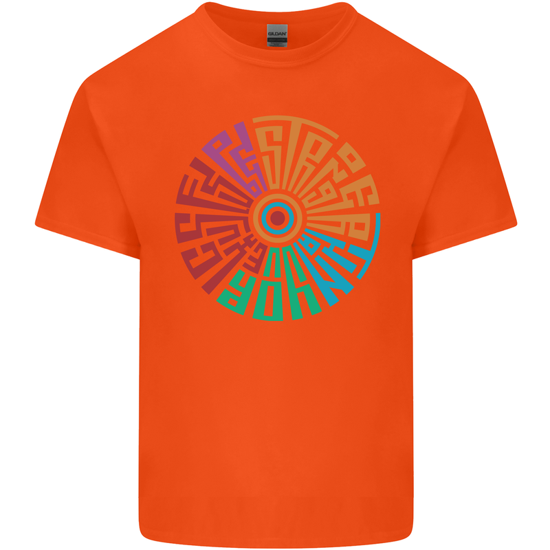 Gym Be Stronger Than Your Excuses Fitness Kids T-Shirt Childrens Orange