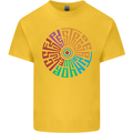 Gym Be Stronger Than Your Excuses Fitness Kids T-Shirt Childrens Yellow