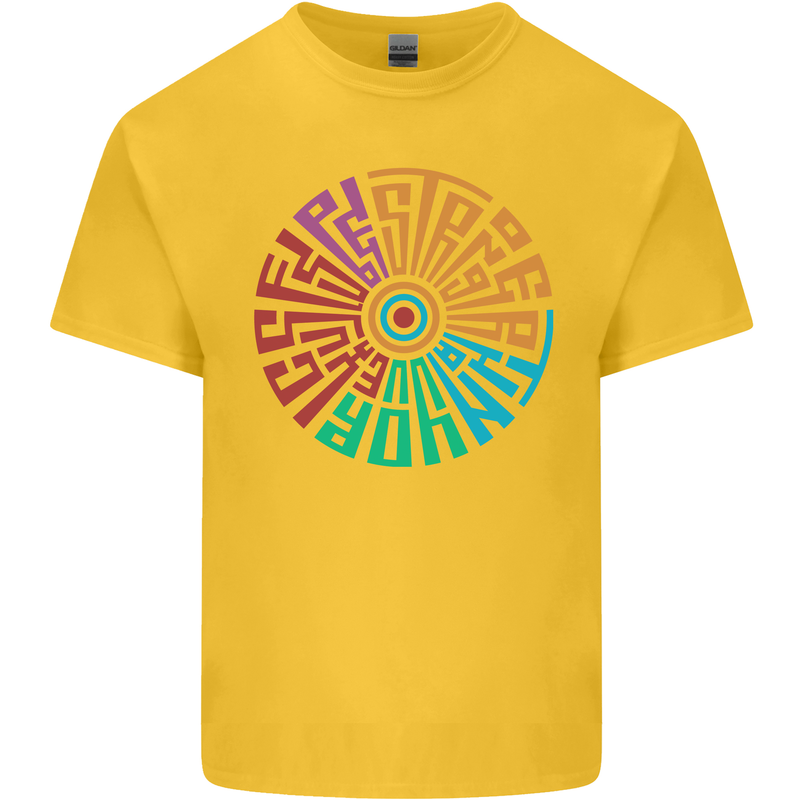 Gym Be Stronger Than Your Excuses Fitness Kids T-Shirt Childrens Yellow