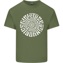 Gym Be Stronger Than Your Excuses Fitness Mens Cotton T-Shirt Tee Top Military Green