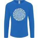 Gym Be Stronger Than Your Excuses Fitness Mens Long Sleeve T-Shirt Royal Blue