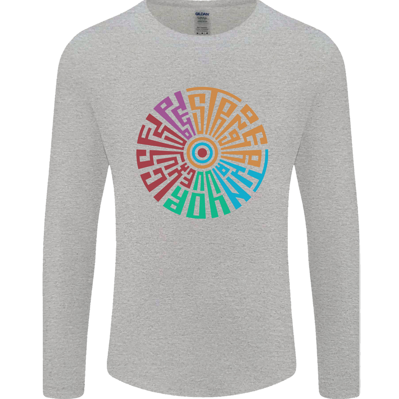 Gym Be Stronger Than Your Excuses Fitness Mens Long Sleeve T-Shirt Sports Grey