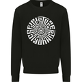 Gym Be Stronger Than Your Excuses Fitness Mens Sweatshirt Jumper Black