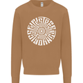 Gym Be Stronger Than Your Excuses Fitness Mens Sweatshirt Jumper Caramel Latte