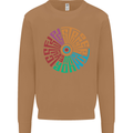 Gym Be Stronger Than Your Excuses Fitness Mens Sweatshirt Jumper Caramel Latte
