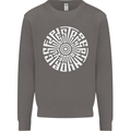 Gym Be Stronger Than Your Excuses Fitness Mens Sweatshirt Jumper Charcoal