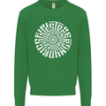 Gym Be Stronger Than Your Excuses Fitness Mens Sweatshirt Jumper Irish Green