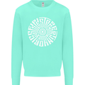 Gym Be Stronger Than Your Excuses Fitness Mens Sweatshirt Jumper Peppermint