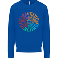 Gym Be Stronger Than Your Excuses Fitness Mens Sweatshirt Jumper Royal Blue