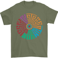 Gym Be Stronger Than Your Excuses Fitness Mens T-Shirt Cotton Gildan Military Green