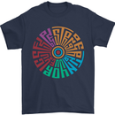 Gym Be Stronger Than Your Excuses Fitness Mens T-Shirt Cotton Gildan Navy Blue