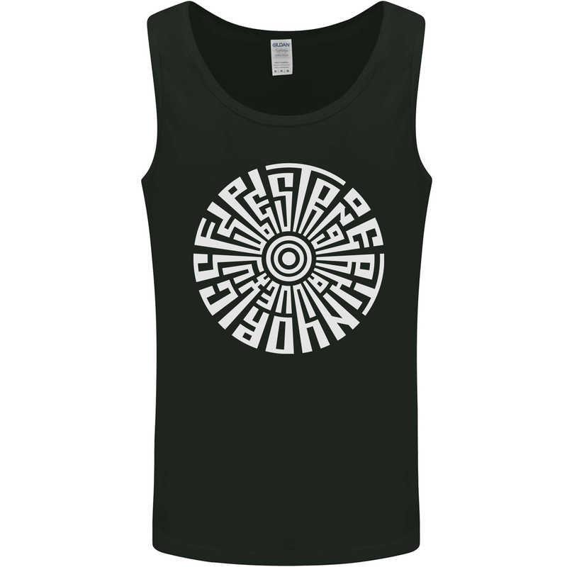 Gym Be Stronger Than Your Excuses Fitness Mens Vest Tank Top Black