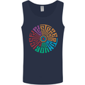 Gym Be Stronger Than Your Excuses Fitness Mens Vest Tank Top Navy Blue