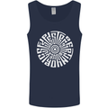 Gym Be Stronger Than Your Excuses Fitness Mens Vest Tank Top Navy Blue