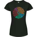 Gym Be Stronger Than Your Excuses Fitness Womens Petite Cut T-Shirt Black