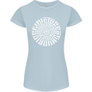 Gym Be Stronger Than Your Excuses Fitness Womens Petite Cut T-Shirt Light Blue