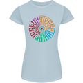 Gym Be Stronger Than Your Excuses Fitness Womens Petite Cut T-Shirt Light Blue