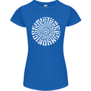 Gym Be Stronger Than Your Excuses Fitness Womens Petite Cut T-Shirt Royal Blue