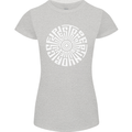 Gym Be Stronger Than Your Excuses Fitness Womens Petite Cut T-Shirt Sports Grey