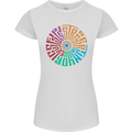 Gym Be Stronger Than Your Excuses Fitness Womens Petite Cut T-Shirt White