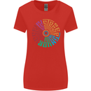 Gym Be Stronger Than Your Excuses Fitness Womens Wider Cut T-Shirt Red