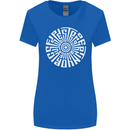 Gym Be Stronger Than Your Excuses Fitness Womens Wider Cut T-Shirt Royal Blue