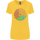 Gym Be Stronger Than Your Excuses Fitness Womens Wider Cut T-Shirt Yellow