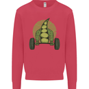 Gym Bean Bodybuilding Gym Training Kids Sweatshirt Jumper Heliconia