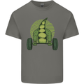 Gym Bean Bodybuilding Gym Training Kids T-Shirt Childrens Charcoal