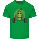 Gym Bean Bodybuilding Gym Training Kids T-Shirt Childrens Irish Green