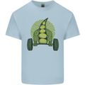 Gym Bean Bodybuilding Gym Training Kids T-Shirt Childrens Light Blue
