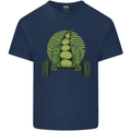 Gym Bean Bodybuilding Gym Training Kids T-Shirt Childrens Navy Blue