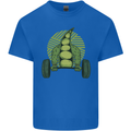 Gym Bean Bodybuilding Gym Training Kids T-Shirt Childrens Royal Blue