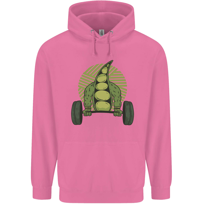 Gym Bean Bodybuilding Gym Training Mens 80% Cotton Hoodie Azelea