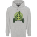 Gym Bean Bodybuilding Gym Training Mens 80% Cotton Hoodie Sports Grey