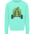 Gym Bean Bodybuilding Gym Training Mens Sweatshirt Jumper Peppermint