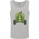 Gym Bean Bodybuilding Gym Training Mens Vest Tank Top Sports Grey