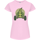 Gym Bean Bodybuilding Gym Training Womens Petite Cut T-Shirt Light Pink