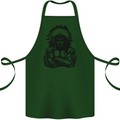 Gym Chief Training Top Bodybuilding MMA Cotton Apron 100% Organic Forest Green