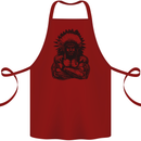 Gym Chief Training Top Bodybuilding MMA Cotton Apron 100% Organic Maroon