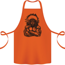 Gym Chief Training Top Bodybuilding MMA Cotton Apron 100% Organic Orange