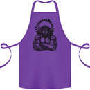 Gym Chief Training Top Bodybuilding MMA Cotton Apron 100% Organic Purple