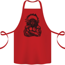Gym Chief Training Top Bodybuilding MMA Cotton Apron 100% Organic Red