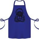 Gym Chief Training Top Bodybuilding MMA Cotton Apron 100% Organic Royal Blue