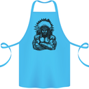 Gym Chief Training Top Bodybuilding MMA Cotton Apron 100% Organic Turquoise