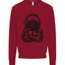 Gym Chief Training Top Bodybuilding MMA Kids Sweatshirt Jumper Red