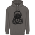 Gym Chief Training Top Bodybuilding MMA Mens 80% Cotton Hoodie Charcoal