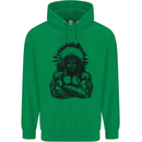 Gym Chief Training Top Bodybuilding MMA Mens 80% Cotton Hoodie Irish Green