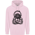 Gym Chief Training Top Bodybuilding MMA Mens 80% Cotton Hoodie Light Pink